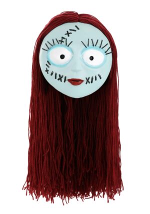 Nightmare Before Christmas Latex Sally Costume Mask for Adults