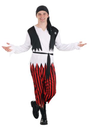 Men's Scallywag Pirate Costume | Made by Us Costumes