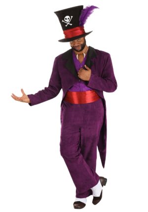 Men's Plus Size Dr. Facilier Costume