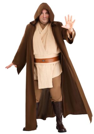 Adult Plus Size Star Wars Premium Jedi Costume | Star Wars Costumes