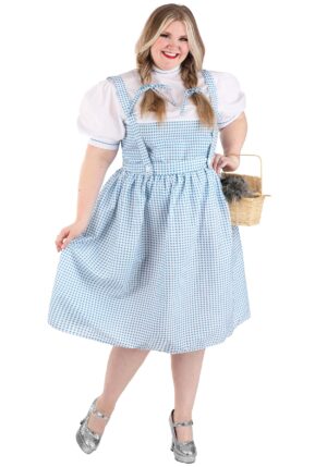 Women's Plus Size Kansas Girl Costume | Farm Girl Costume