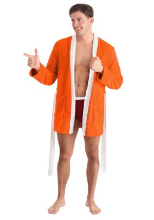 Adult Anchorman Pool Party Ron Burgundy Costume | Movie Costumes