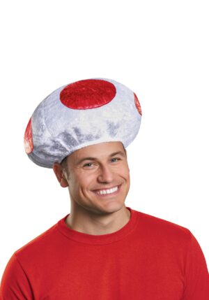 Red Mushroom Adult Hat