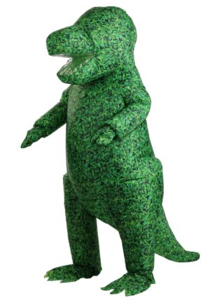 Adult Inflatable Edward Scissorhands Topiary Dinosaur Costume | Movie Costumes