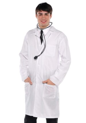 Standard White Doctor Coat Adult Costume | Doctor Costumes