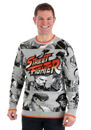 Adult Street Fighter Sweater | Christmas Sweaters