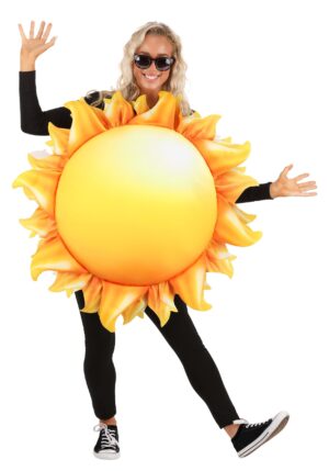 Adult Bright Sun Costume | Solar System Costumes