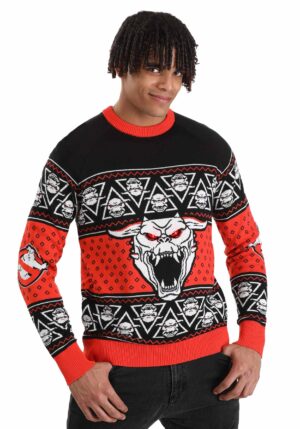 Terror Dog Ghostbusters Sweater for Adults | Halloween Sweaters