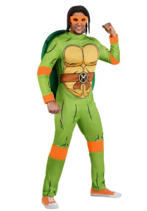 Teenage Mutant Ninja Turtles Michelangelo Men's Costume | Nickelodeon Costumes