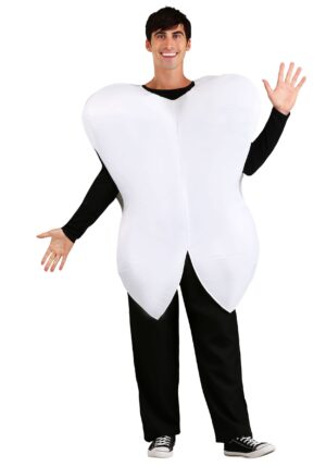 Tooth Adult Costume | Funny & Unique Halloween Costumes