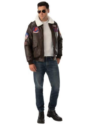 Top Gun Adult Costume Bomber Jacket | Top Gun Costumes