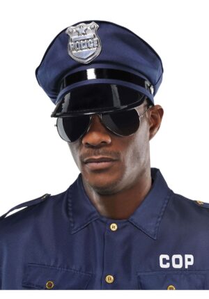 Traditional Police Officer Adult Costume Hat | Police Accessories