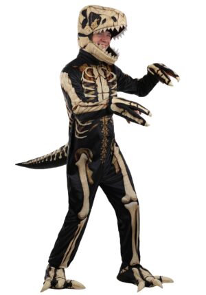 Tyrannosaur Fossil Adult Costume | Dinosaur Costume