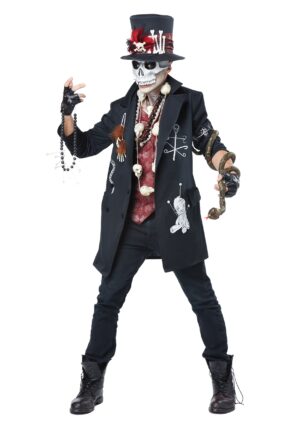 Voodoo Dude Costume for Men | Scary Adult Costumes