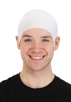 White Costume Bald Cap for Adults | Costume Accessories