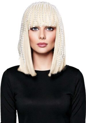 White Pearl Women's Costume Wig | Costume Accessories