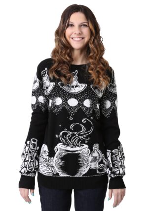 Witch Spellcraft and Curios Halloween Sweater | Spooky Sweater
