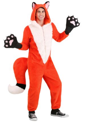 Woodsy Fox Adult Costume | Adult Animal Costumes