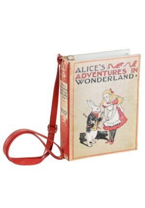 Alice's Adventures in Wonderland Book Costume Purse | Alice in Wonderland Accessories
