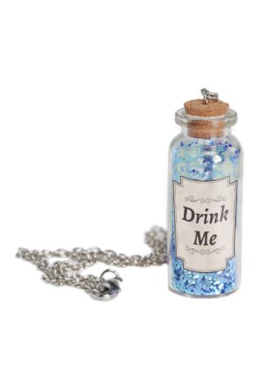 Alice Potion Bottle Necklace Costume Accessory