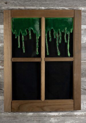 Alien Dripping Ooze Halloween Window Decoration | Home Decorations