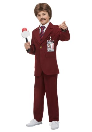 Kid's Anchorman Ron Burgundy Costume | Anchorman Costumes