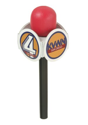 Anchorman Channel 4 News Microphone Prop | Costume Accessories