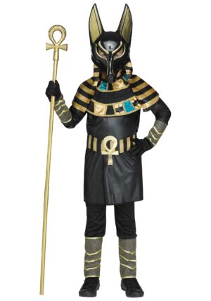 Anubis Costume for Boys | Egyptian Halloween Costumes