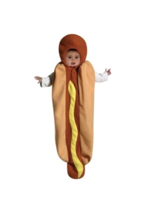 Baby Hotdog Bunting  Costume | Funny Halloween Baby Costume
