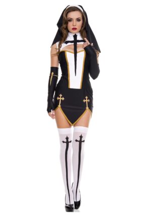 Bad Habit Nun Women's Costume | Sexy Nun Costumes