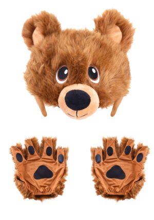 Bear Soft Headband & Paws Costume Kit
