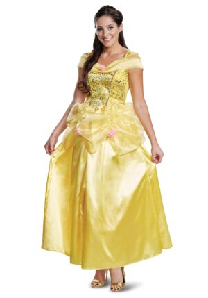 Disney Belle Dress | The Beast Deluxe Yellow Belle Costume