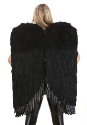 Adult Black Angel Costume Wings | Angel Accessories