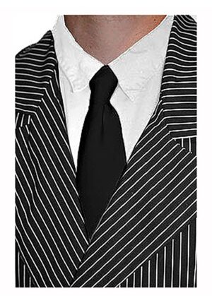 Men's Black Gangster Tie
