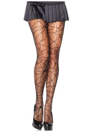 Black Spiderweb Women's Tights | Costume Tights