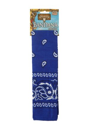 Blue Bandana Costume Accessory | Western Accessories