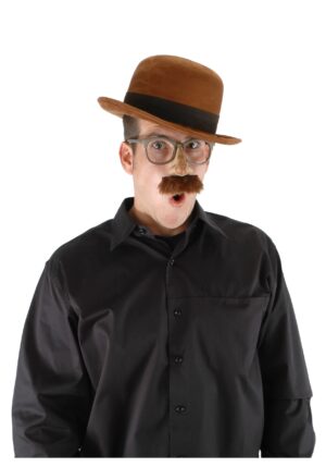 Brown Bowler Costume Hat for Adults | Historical Accessories