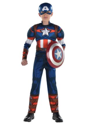 Boy's Marvel Captain America Toddler Costume | Marvel Costumes