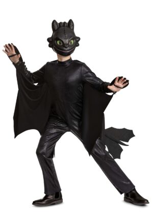 Boy's How to Train Your Dragon Toothless Deluxe Costume | Movie Costumes