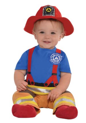Boy's First Fireman Infant/Toddler Costume | Uniform Costumes