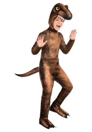 Jurassic T-Rex Jumpsuit Boy's Costume | Dinosaur Costumes