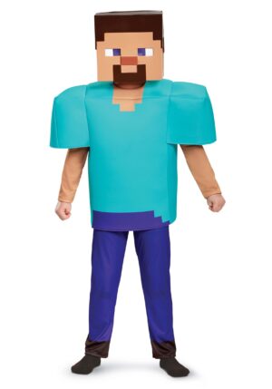 Minecraft Steve Deluxe Costume for Boys | Minecraft Costumes
