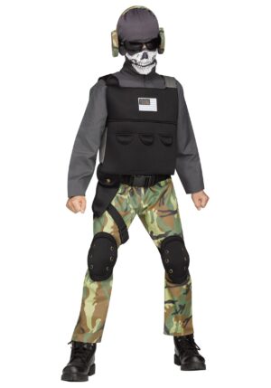 Skull Soldier Costume | Kid's Costumes