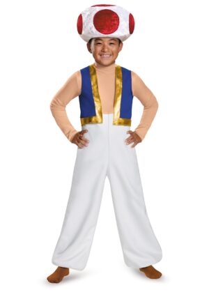 Super Mario Bros. Toad Boy's Costume | Video Game Costumes