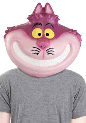 Cheshire Cat Deluxe Latex Costume Mask for Adults | Costume Accessories