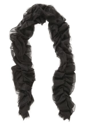 Child Featherless Black Tulle Boa | Flapper Costume Accessories