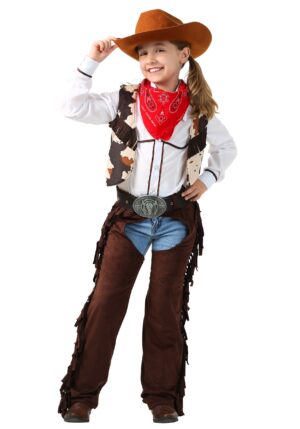 Child Cowgirl Chaps Costume | Cowgirl Costumes