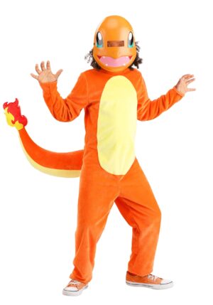 Child Deluxe PokÃ©mon Charmander Costume | Kid's Pokemon Costumes