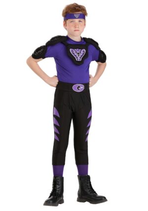 Dodgeball Purple Cobra Boy's Costume | Movie Costumes