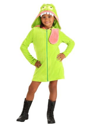 Ghostbusters Slimer Hoodie Girl's Costume | Ghostbusters Costumes